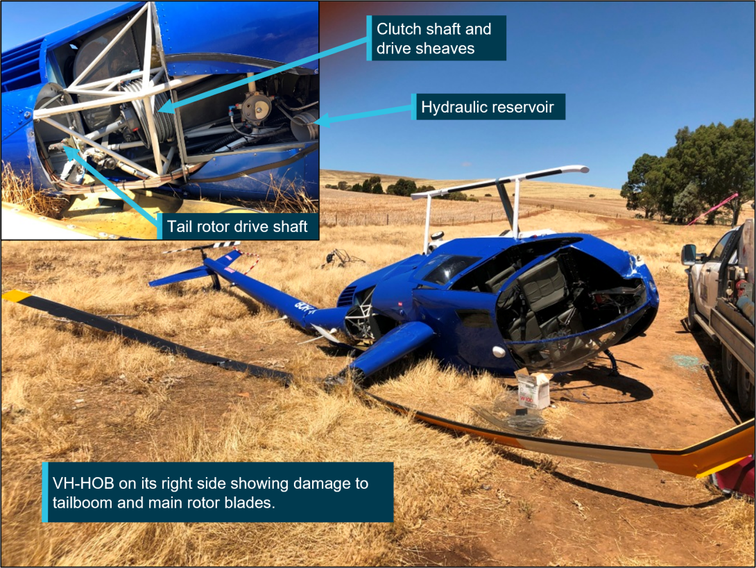 New maintenance inspection procedures after R44 clutch shaft yoke